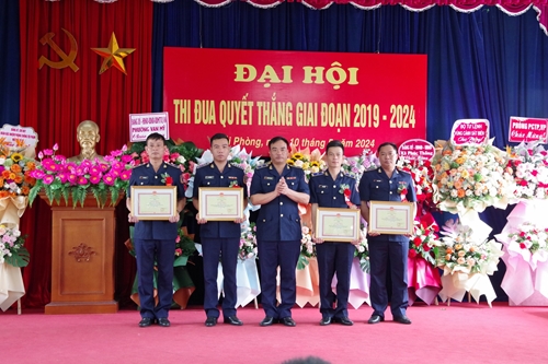 Đoàn Trinh sát số 1 (Bộ tư lệnh Cảnh sát biển) tổ chức Đại hội Thi đua Quyết thắng giai đoạn 2019-2024